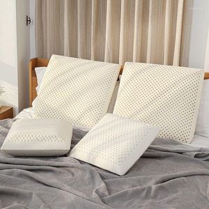 Oreiller Latex naturel canapé noyau salon tête de lit dos lombaire bureau oreillers décoratifs pour