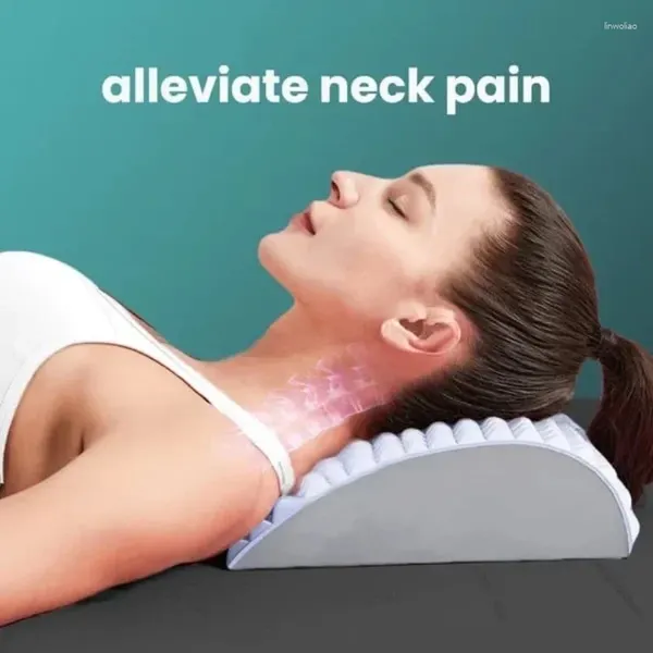 Masabraer de soporte lumbar del cuello de almohada para la cintura para la cintura relajación sin dolor