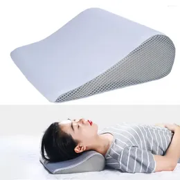 Oreiller orthopédique ergonomique en mousse à mémoire de forme pour le cou, soulagement de la douleur cervicale, pour les employés de bureau souffrant d'arthrose chronique