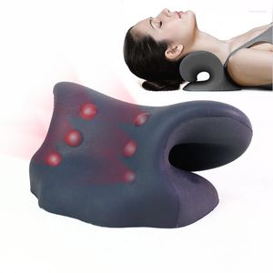 Le dispositif de traction de Massage de dégagement de civière d'épaule de cou d'oreiller est un nettoyage amovible pour soulager la douleur