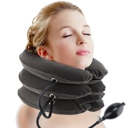 Pilou sur le cou civique cervical Traction Collier d'air gonflable Dispositifs médicaux orthopédiques Pouider Relief soulagement Correcteur de posture