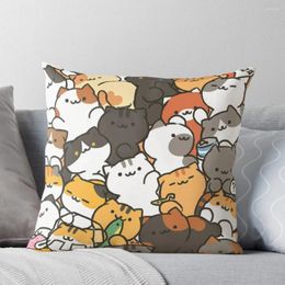 Housse de coussin Neko Atsume, étui décoratif de luxe