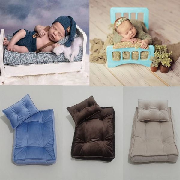 Oreiller nouveau-né photographie bébé accessoires de lit de lit berce