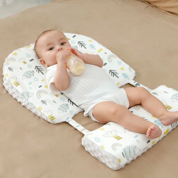 Oreiller nouveau-né bébé sommeil oreiller anti-bébé crache berceau lit cote de sommeil