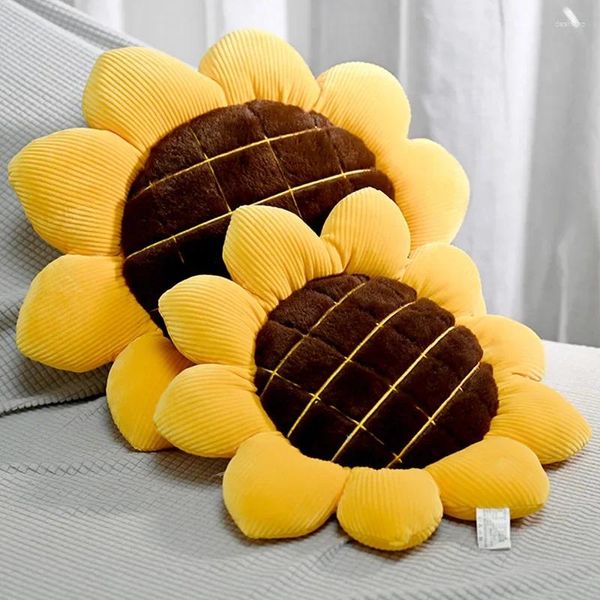 Oreiller Nice en peluche en peluche en peluche de plante de siège de fleurs