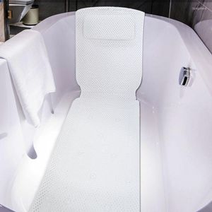 Almohada antideslizante para todo el cuerpo, suave, para baño de Spa, alfombrilla para bañera, soportes simples, accesorios de baño para cabeza y cuello