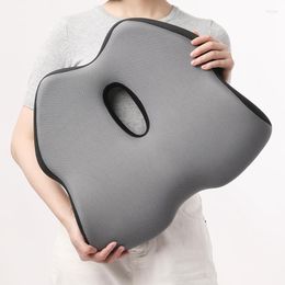 Oreiller antidérapant en mousse à mémoire de forme, siège orthopédique pour les maux de dos, Coccyx, chaise de bureau, fauteuil roulant, soulagement du Coccyx, sciatique