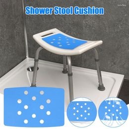 Oreiller tapis de douche antidérapant, grand tapis de salle de bain, baignoire lavable en Machine avec ventouses, trous de vidange pour