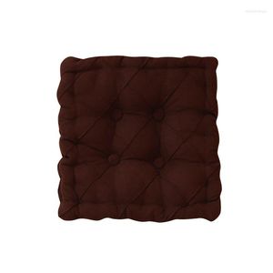 Almohada estilo nórdico Color sólido sofá engrosado ventana respaldo almohadas moda decorativa suave silla cálida asiento decoración del hogar