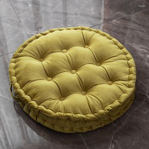 Kussen Noordse stijl Velvet Sofa Back Futon Round Stoel Bupillow Woonkamer Slaapkamer Vloer Mat Home Decor