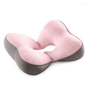 Oreiller bureau hémorroïde espace mousse à mémoire de forme peut plier coussin de hanche de grande taille rebond lent soins de santé coccyx coccyx