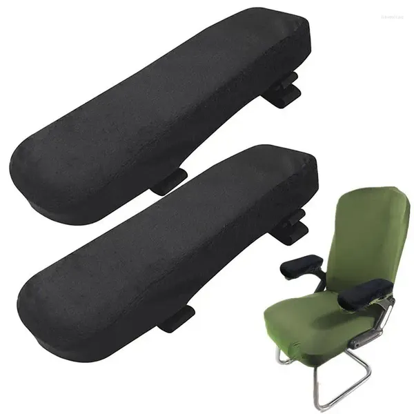 Oreiller siège de bureau accoudoir housse housse chaise coude bras ordinateur couvre anti-poussière extensible