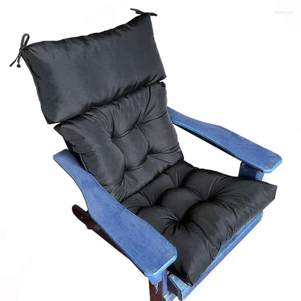 Almohada almohadilla de muebles para sillas al aire libre para el asiento espalda súper grande