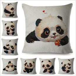 Kussen Panda Body Gooi Case Cover Home Woonkamer Decoratieve Kussens Voor Slaapbank Auto 45 Kissen Vrienden Tv Show