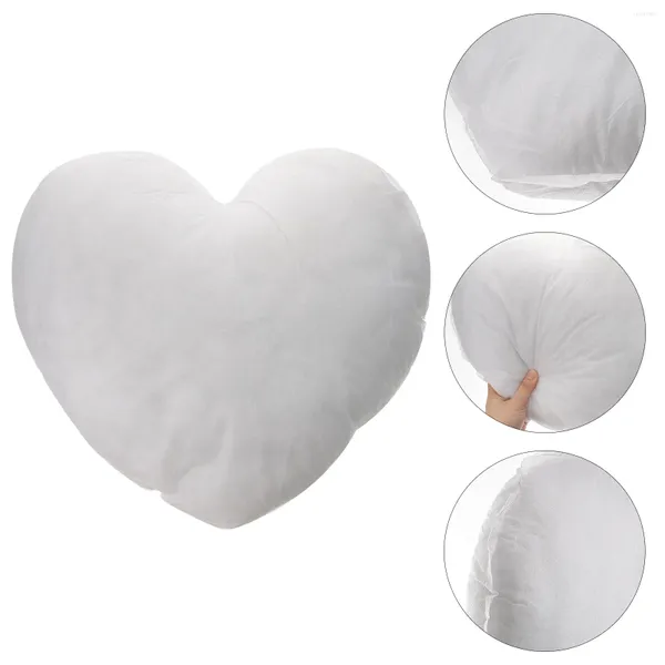 Almohada Peach Heart Stuffer Fillers Silla de piso Redonda Decorativa Funda de almohada Tiro interior PP Algodón Inserciones al aire libre Niño