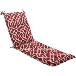 Kussen perfect 498621 buiten/binnen nieuwe chaise lounge kussen 72,5 inch. L x 21 in w x 3 in d geo rode schommelende camp stoel