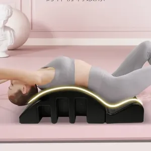 Oreiller Pilates Correcteur Correcteur latérale Lumbar relaxation Lombar Équipement de yoga pour l'étirement de la traction Exercice de maison