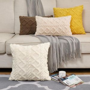 Kussen Kussensloop Decoratieve Thuis Kussens Wit Roze Retro Fluffy Soft Throw Kussensloop Voor Sofa Couch Cover 45x45 Hugs