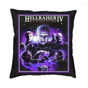 Pillow pinhead hellraiser portada 40x40 cm Halloween Horror Movie Case para el sofá decoración del hogar