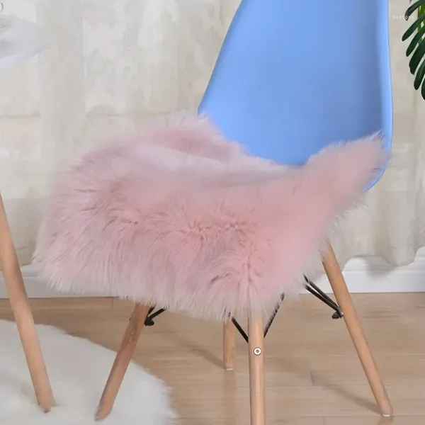 Almohada rosa almohadilla de la almohadilla cuadrado taburete de almohadilla de silla transpirable calentado