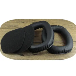 Oreiller Protéine Poussinets d'oreille en cuir pour casques Koss ESP950 Remplacement Earmluff