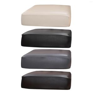 Oreiller PU cuir canapé siège housse de protection extensible pour canapé de salon