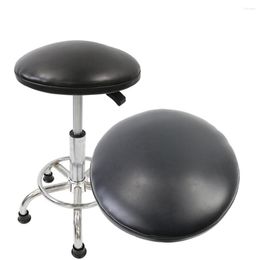 Kussen QXR Bar Stool Seat Black Pu Leather Soft Laboratory Furniture ESD Antistatisch vervangende onderdeel