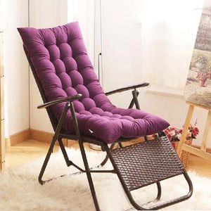 Almohada silla de ratán colchón tatami 125x48x8cm almohada larga de respaldo (sin silla) para sillón reclinable chaise longue cojín
