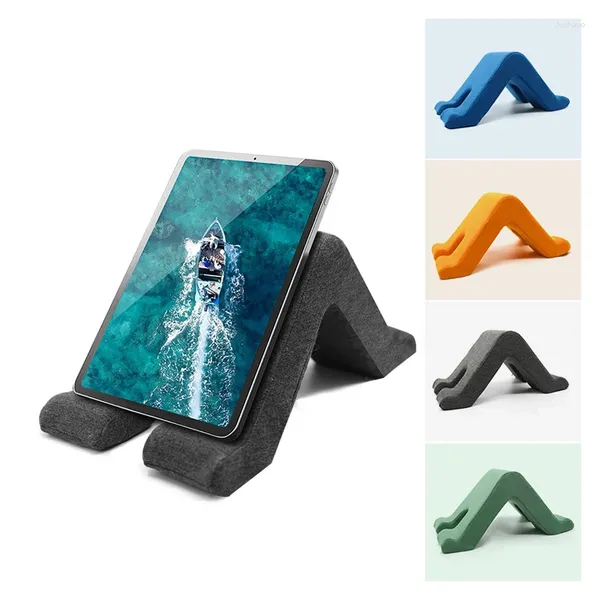 Lectura de almohada Tableta PC Phone Stand Multi-Angle Memory Foam Triangle