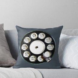 Kussen retro roterende wijzerplaat Telefoon Vintage Throw Christmas Pillows Sofa Cover