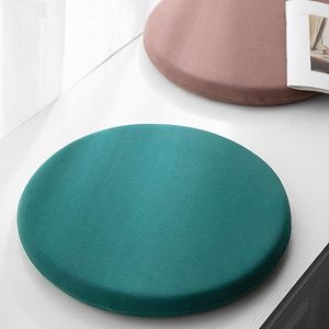 Oreiller rond en mousse à mémoire de forme siège canapé chaise tabouret coussinets Futon méditation S Tatami tapis pour maison bureau coussin décoratif