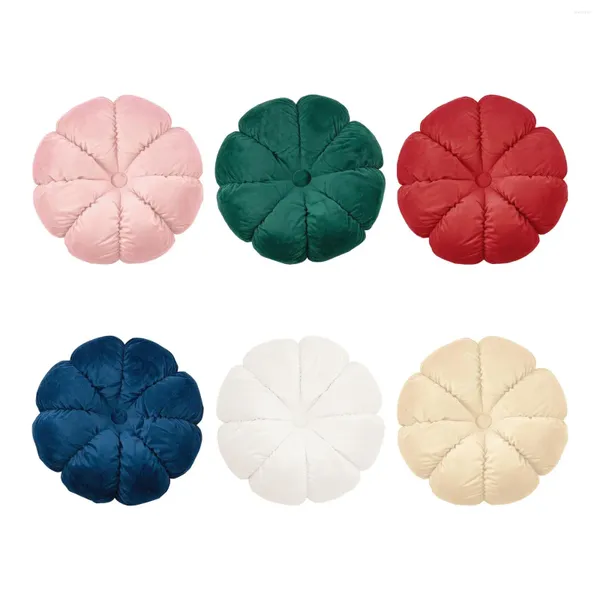 Pillow Round Throw Decoration Souge de chaise confortable pour salle à manger Yoga Office de méditation extérieure intérieure