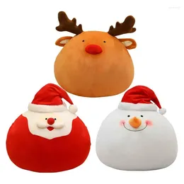 Oreiller Santa Claus en peluche de dessins de dessins durables jouet en peluche en peluche de nei