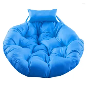 Siège d'oreiller suspendu aux oreillers de chaise de balançoire douce adaptée à la peau plus épaisse pour canapé extérieur intérieur