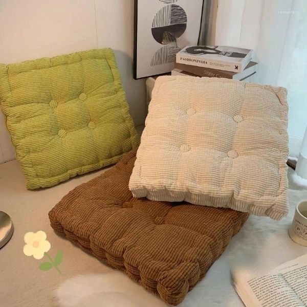 Coussin de siège épais, chaise Super douce, carré, coussin de canapé au sol, pour la maison