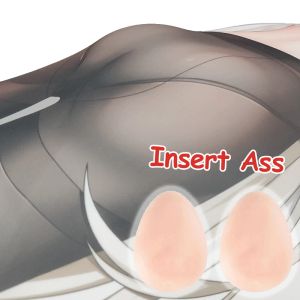 Kussensiliconen kontblokken voor anime dakimakura body kussen kont borsten waifu daki billen met stick kussensloop