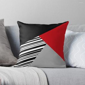 Oreiller des conceptions géométriques simples S pour le canapé décoratif Couvertures de Noël