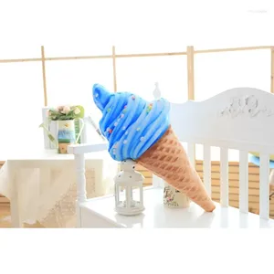 Oreiller Simulation crème glacée poupée personnalité amusant cône enfants en peluche chambre d'enfants décoration de la maison G42