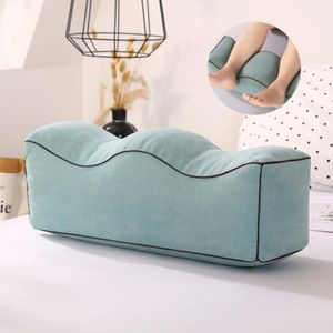 Oreiller doux repose-pieds, oreiller de levage des jambes pour femme enceinte, coussin de soutien des jambes ondulées, soulagement de la sciatique, amovible, 320v