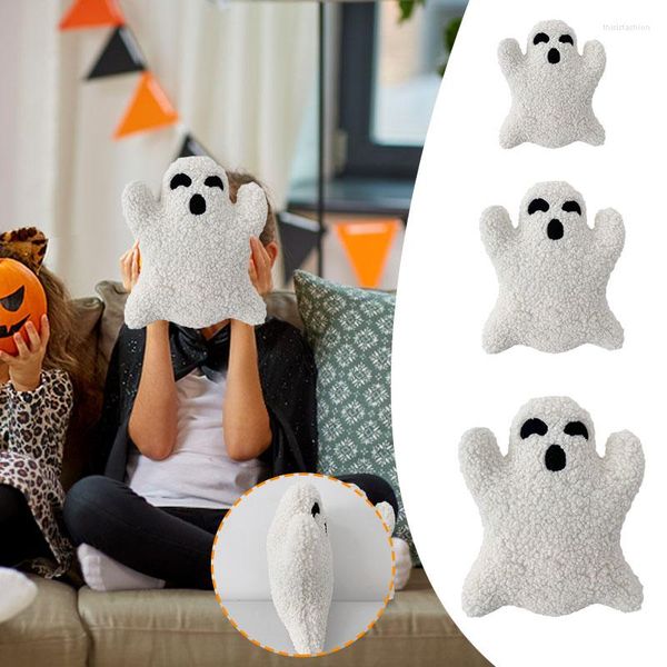 Almohada suave felpa fantasma sofá peluche juguete Halloween elfo silla dormitorio decorativo niños juguetes regalo