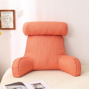 Almohada suave Triangular respaldo alivio del dolor almohadas sofá cama cojines traseros silla de oficina soporte de cintura con pequeño