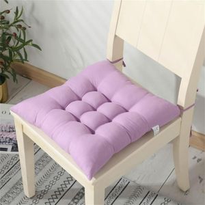 Oreiller chaise solide tapis carré tapisserie d'ameublement en coton coussin rembourré doux bureau maison ou voiture jardin siège de salon de soleil