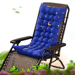 Oreiller couleur unie longue épaissir inclinable chaise berçante avec dossier chaise longue de jardin décoratif S canapé Tatami tapis