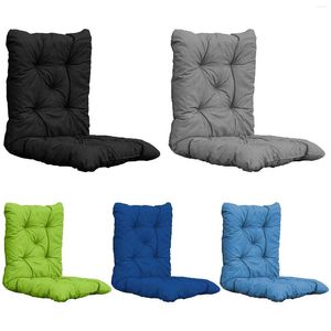 Oreiller couleur unie tissu mat chaise longue inclinable chaise en rotin à bascule pliant sol canapé coussin de siège Tatami tapis