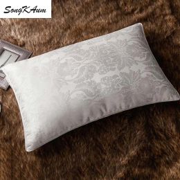 Oreiller Songkaum 100% Mulberry Silk Pillow Child Adult Momening Health Care Oreiller 100% coton Satin Jacquard Cover Guard