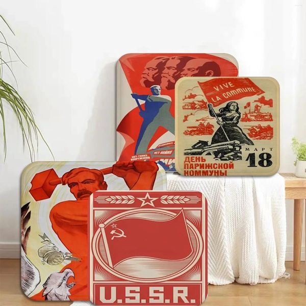 Oreiller Union soviétique Staline Nordic Printing chaise de bureau souple Soft Bure
