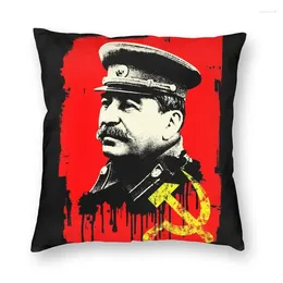 Oreiller Staline Communiste Couvre communisme CCCP Étui au sol URSS pour le salon