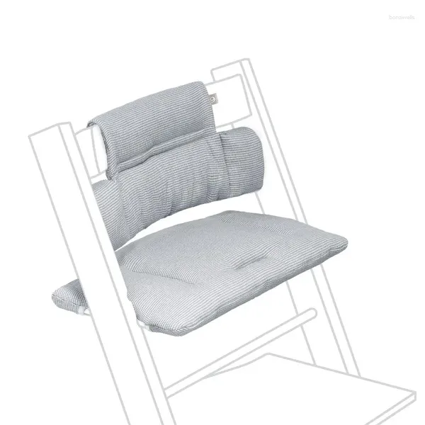 Oreiller Stokke Tripp Trapp Classic Nordic Blue - Paire avec chaise haute pour plus de soutien et de confort