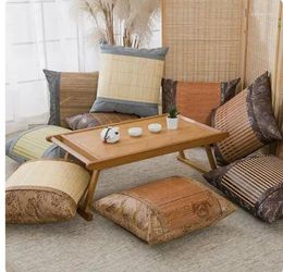Almohada Cover Summer Cool Cool Sofa Bamboo Office