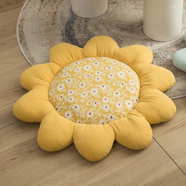 PuTuan – oreiller tournesol pour salon, grande chaise de salle à manger, décoration à fleurs, tapis d'étudiant, homme paresseux